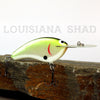 Old School Balsa Baits Wesley Strader Series W3 in Louisiana Shad